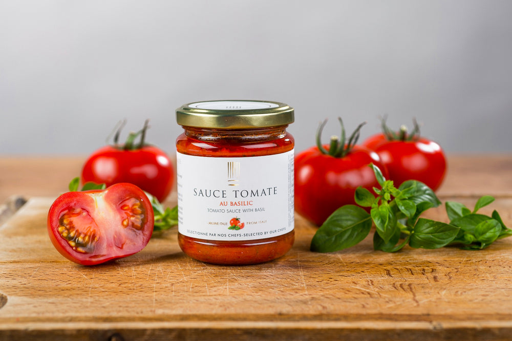 Illustration produit - Sauce Tomate & Basilic - 1
